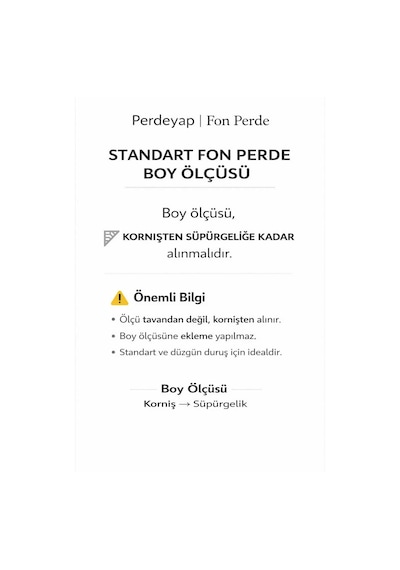 Perdeyap1980 Açık Gri Ada Fon Perde Tek Kanat 1/3 Sık Pile Gri