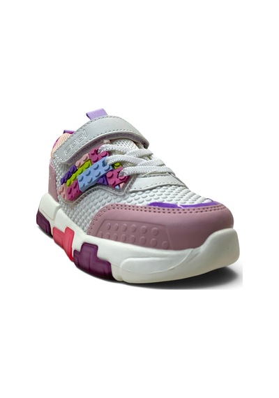 Cool Heros Çocuk Okul Öncesi Işıklı Sneaker Pudra