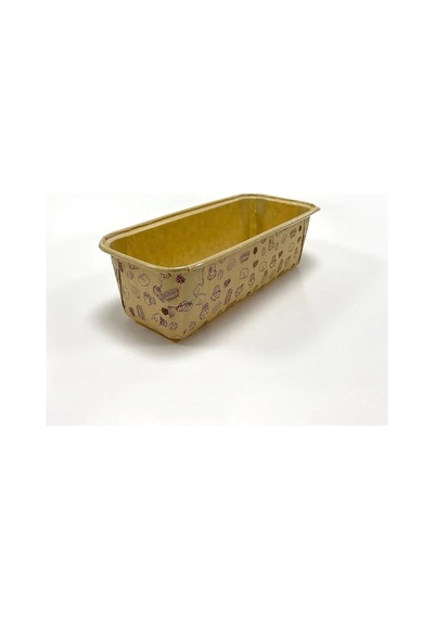 25'li Baton Kek Kalıbı Kraft Desenli Muffin Kek Kapsülü, 18x15.5 Cm Sku: Smg8690010593979 Açık Gri
