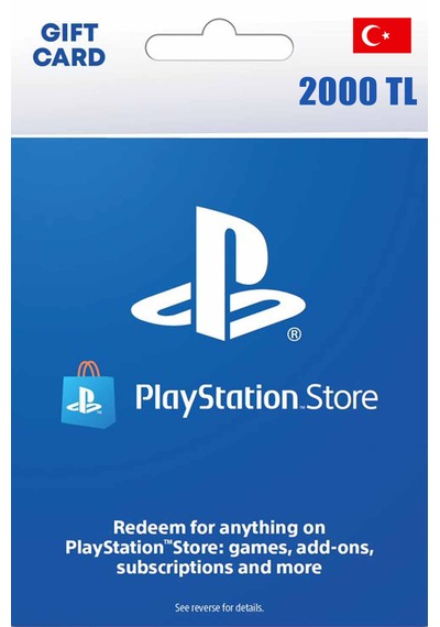 Playstation Hediye Kartı 2000 Tl