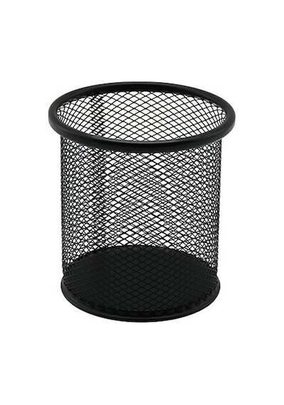 Çetsa Kod-802-b Siyah Metal Kalemlik Çap: 9cm X Yükseklik: 10cm - 12'li Paket Diğer