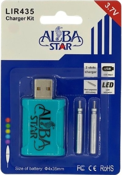 Albastar Olta Ucu Işığı Pili Şarj Kiti