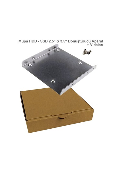 Mupa Hdd - Ssd 2.5" & 3.5" Dönüştürücü Aparat + Vidaları