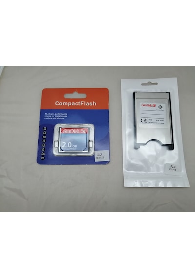 2 Gb Sandisk Cf Compact Flash +Pcmcıa