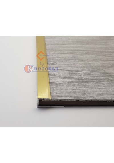 Alüminyum Parke U Profili Içi Ölçü 8Mm Parke Bitişi 328851032