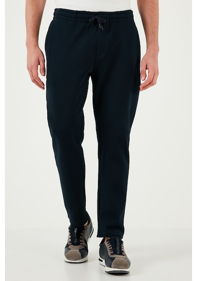 Buratti Pamuklu Regular Fit Normal Bel Düz Paça Erkek Pantolon 5908059 Indigo