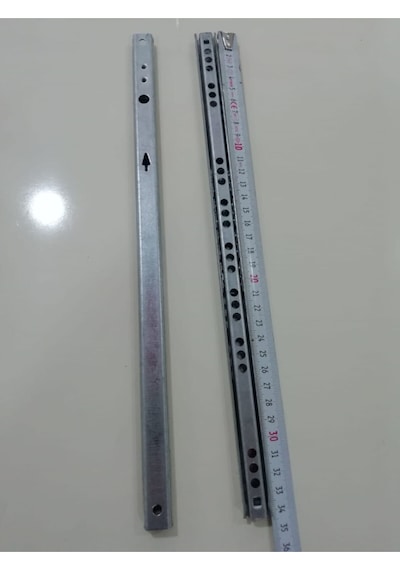 17mm x 340 mm çekmece rayı