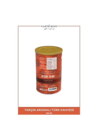 Caffe Rino Tarçın Aromalı Türk Kahvesi 250 G