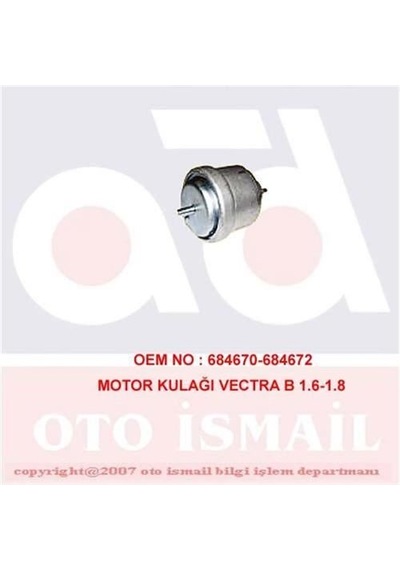 DOĞRU KAUÇUK 810 MOTOR TAKOZU ÖN SAĞ VECTRA B 1.6 1.8 16V