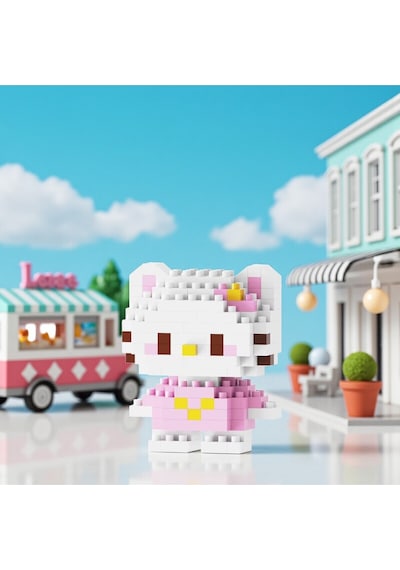Pinkyday Disney Sürpriz Karakter Sürpriz Hediyeli 3d Yapboz Mini Blok Seti Sunster Company