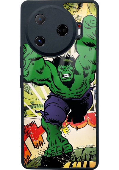 Tecno Camon 30 Pro Hulk Tasarımlı Glossy Telefon Kılıfı Çok Renkli