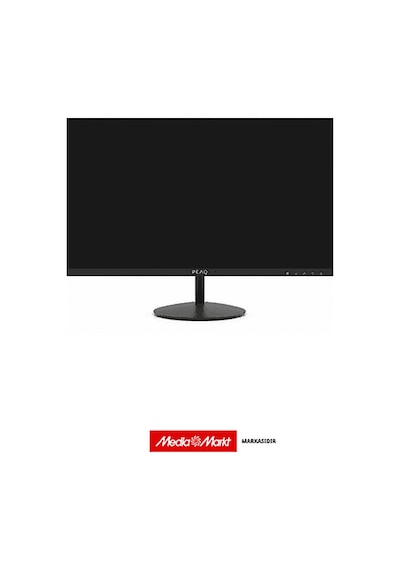 Peaq Pmo S240-vfb 23.8 İnç Fhd Va Flat Led Monitör Siyah