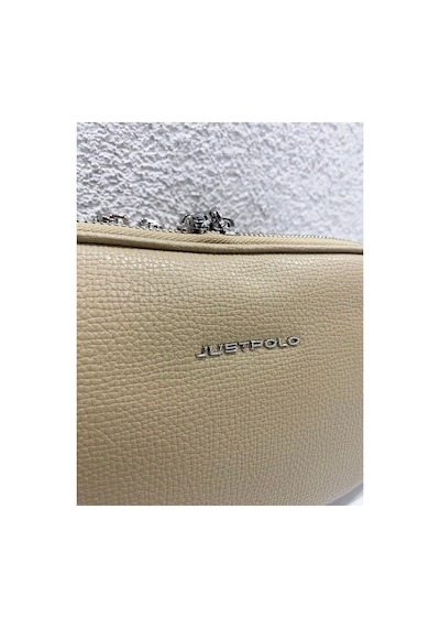 Genel Markalar Kadın İthal Premium Yumuşak Deri 5 Bölmeli Çapraz Omuz Çantası 25 X 19 X 9 Cm Kum