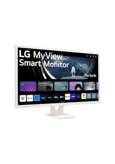 LG 32SR50F-W 31.5" 8 MS 60 Hz WebOS Full HD IPS LED Smart Monitör