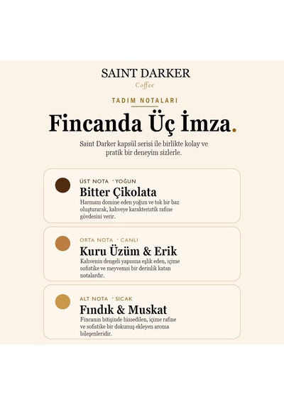 Saint Darker Velvet Kapsül Kahve