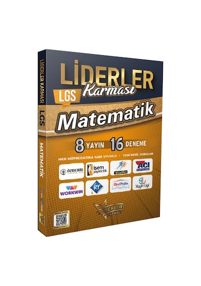 2025 Model 8.sınıf Lgs 8 Yayın Evinden 16 Matematik Branş Deneme