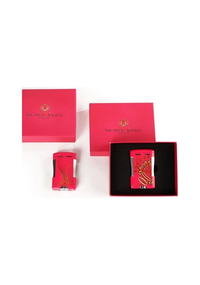 Opusx La Fucsia 3 Alev Masa Puro Çakmağı Pembe Limited 250/