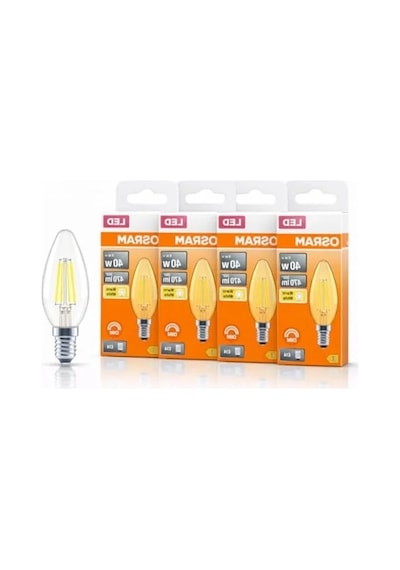 Mum Ampul 4w E14, Dimmer Uyumlu, 4 Lü Paket -