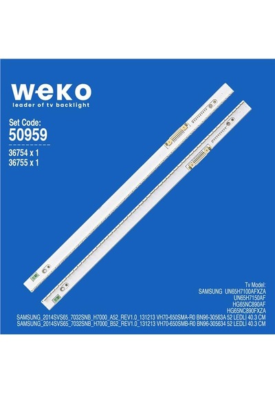 Samsung Un65h7150af 65'' İnç 4 Adet Tv Led Bar Tvnizi Açıp İçindeki Led Barla Birebir Aynısı Olduğunu Görmeden Almayınız. Sonrasında İade Almamaktayız. Gri Samsung Un65h7150af 65'' İnç 4 Adet Tv Led Bar Tvnizi Açıp İçindeki Led Barla Birebir Aynısı Olduğunu Görmeden Almayınız. Sonrasında İade Almamaktayız. Gri