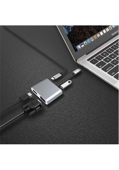 Dexim Premium 4 İn 1 Usb C Hub