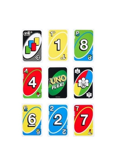 Mattel Hmy99 Uno Flex Kartlar +7