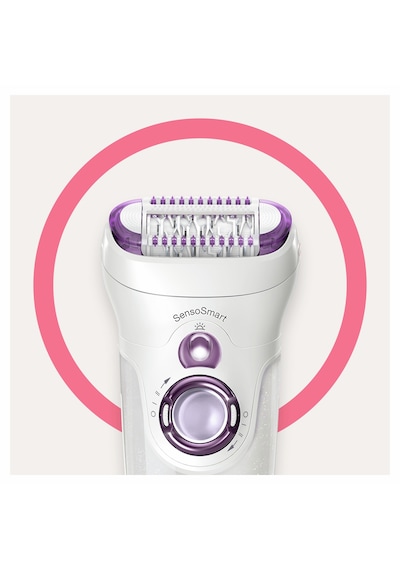 Braun Silk-épil 9 9700 SensoSmart, Kablosuz, Islak&Kuru, 3 Ek Par