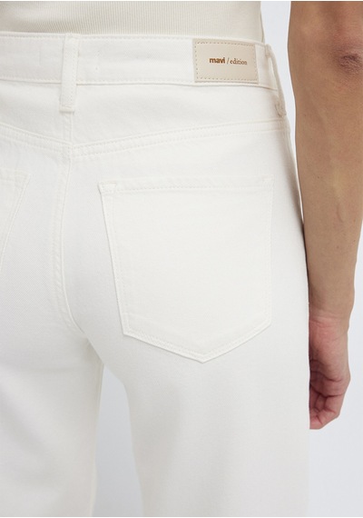 Mavi - Malibu Mavi Edition Kırık Beyaz Jean Pantolon 1010152-a3059 Ekru
