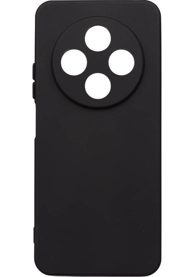 Tecno Spark 30c Kılıf Premiums Silikon Arka Kapak Siyah