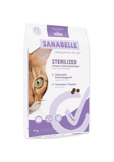 Sanabelle Sterilised Kısırlaştırılmış Kediler İçin Yetişkin Kuru Kedi Maması 8 Kg