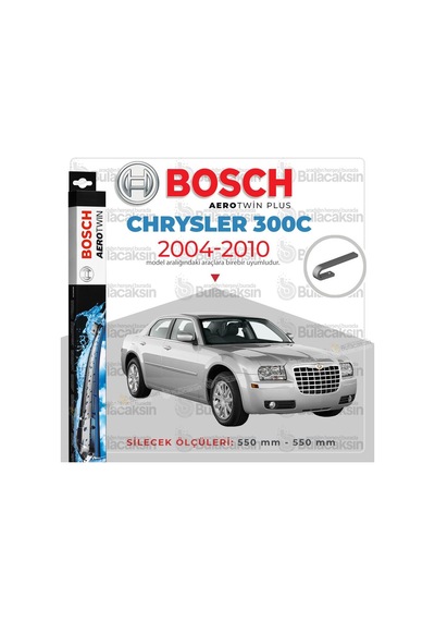 Chrysler 300C Muz Silecek Takımı 2004-2010 Bosch Aerotwin N11.4466