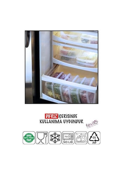 Mikrodalga Ve Difrizde Kullanılabilen Saklama Kabı Seti 4'lü Antrasit S-403 Diğer