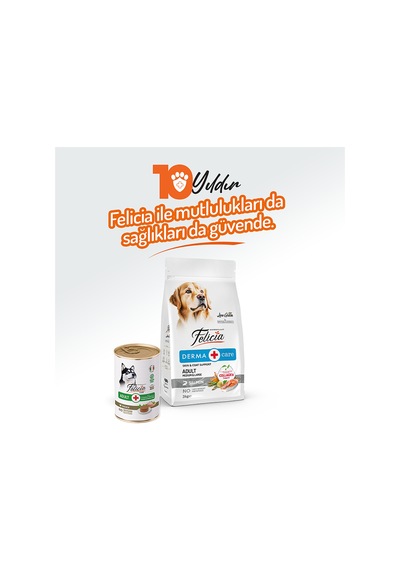 %97 Proteinli Tahılsız Tavuklu Ezme Yetişkin Köpek Konserve Maması 400 Gr X 2 Adet