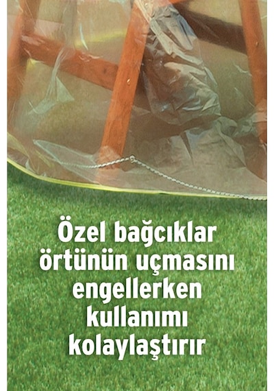 Homaks Mobilya Koruma Örtüsü 260x160 CM Şeffaf