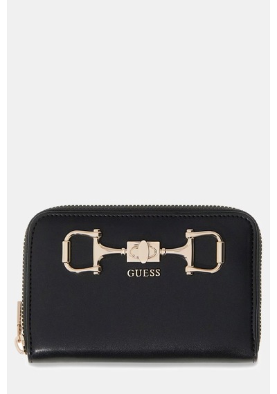 Guess Swvg9910140 Janie Slg Medium Zip Kadın Cüzdan Siyah