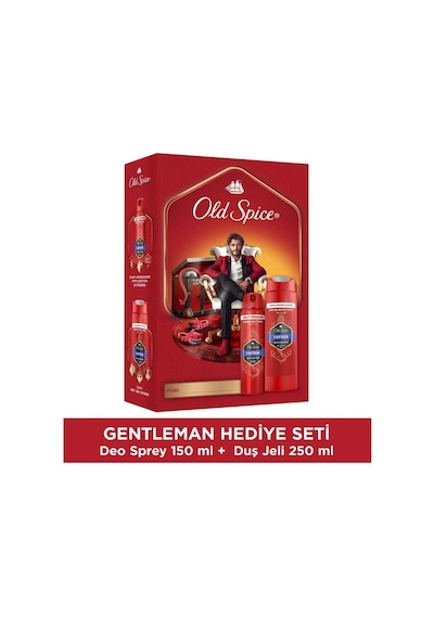 Old Spice Captain Duş Jeli 250 Ml+deodorant Sprey 150 Ml Set