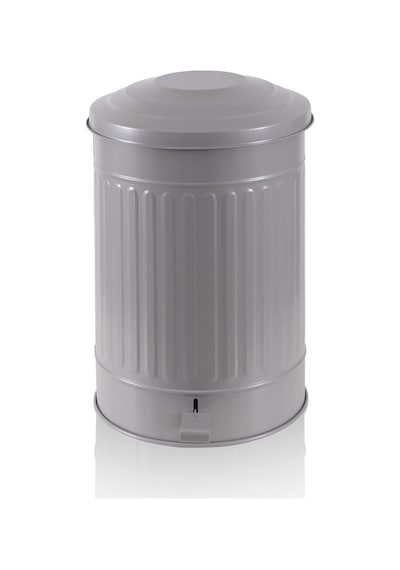 The Mia Çöp Kovası Mutfak 37 Lt Açık Gri Krn0033