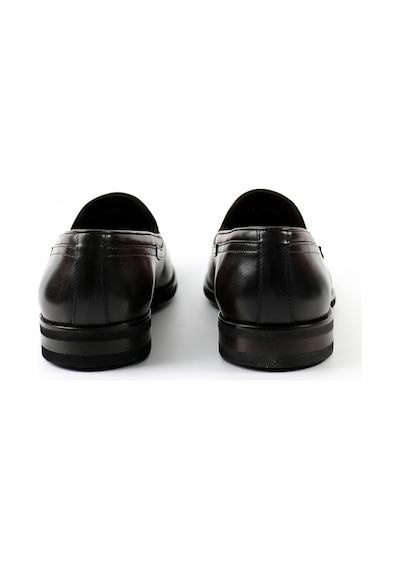 Tuna Hakiki Deri Kahverengi Loafer Erkek Ayakkabı - E4489 Kahverengi