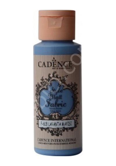 Cadence Style Mat Kumaş Boyası - 618 Lavanta Mavisi 59Ml
