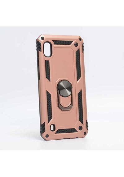 Galaxy A10 Kılıf Zore Vega Kapak Rose Gold