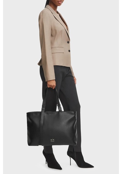 Armani Exchange Logolu Ayarlanabilir Askılı Çanta Kadın Çanta Xw002988 Af19902 Uc001 Siyah