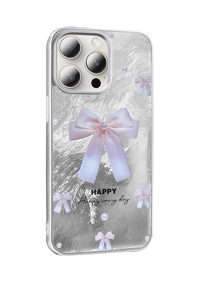 Apple     Uyumlu iPhone 14 Pro Max Kılıf Desenli Zore Mep Kapak Gold Leopar