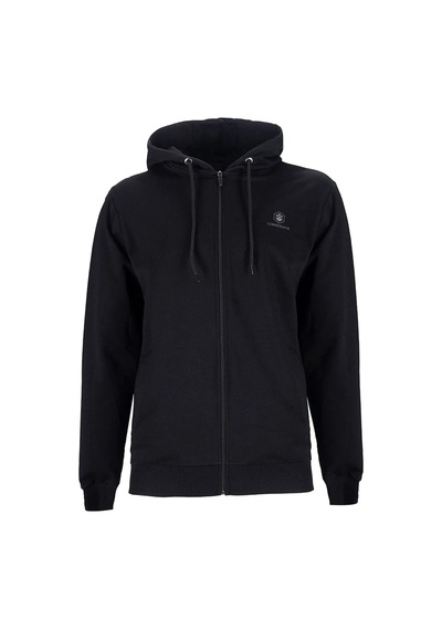 Lumberjack Erkek Basic Sweatshirt Hoodie Sn72 3fx Siyah/black 13s Siyah