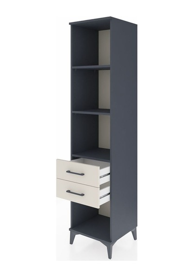 Hyperion Dolap 3 Raflı 2 Çekmeceli 44x44x195 Antrasit-aytaşı Antrasit Hyperion Dolap 3 Raflı 2 Çekmeceli 44x44x195 Antrasit-aytaşı Antrasit