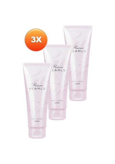 Avon Rare Pearls Kadın Vücut Losyonu 3 x 125 ML