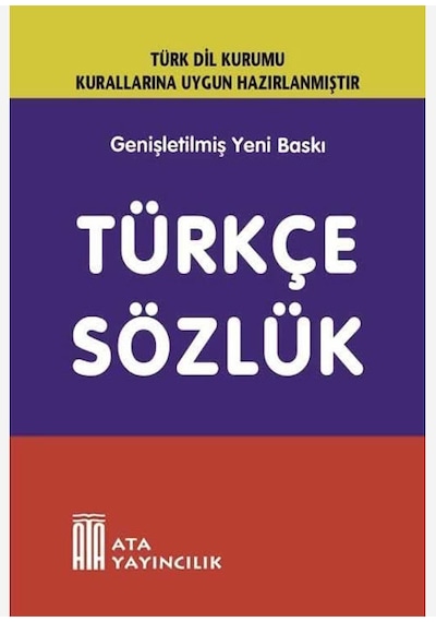 Ata Yayıncılık Türkçe Sözlük (Sert Kapak)