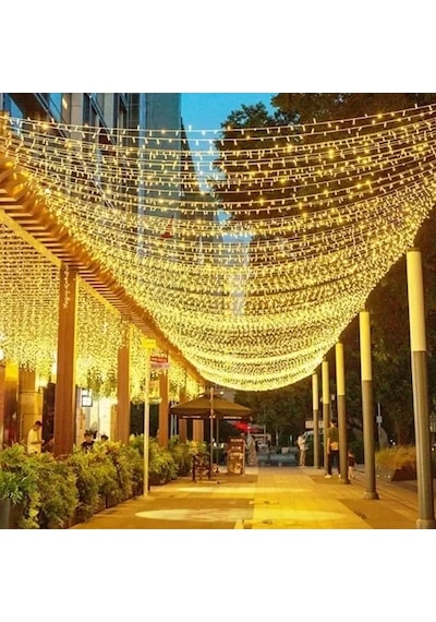 Güneş Enerjili Peri Led 20m 200 Adet Gün Işığı