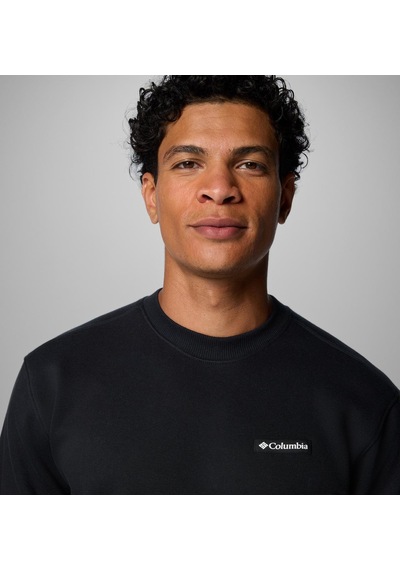 Columbia Columbıa Merıdıan Creek Crew Erkek Sweatshırt 2095701-010 Siyah
