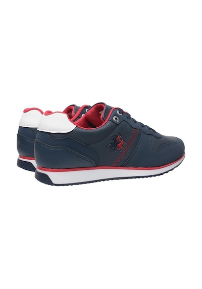 Erkek Günlük Cilt Sneaker Ayakkabı Lacivert - Beyaz-lacivert - Beyaz Lacivert - Beyaz