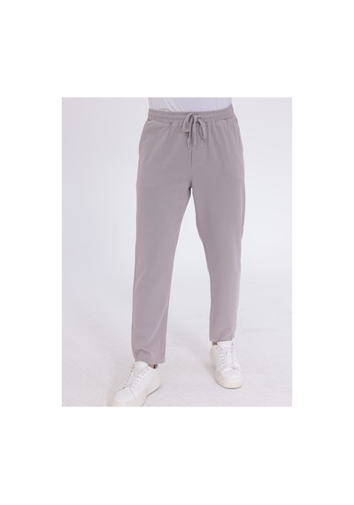 Blayn Jeans Erkek Regular Fit Gabardin Pantolon Günlük Rahat Kesim Klasik Erkek Pantolon Krem