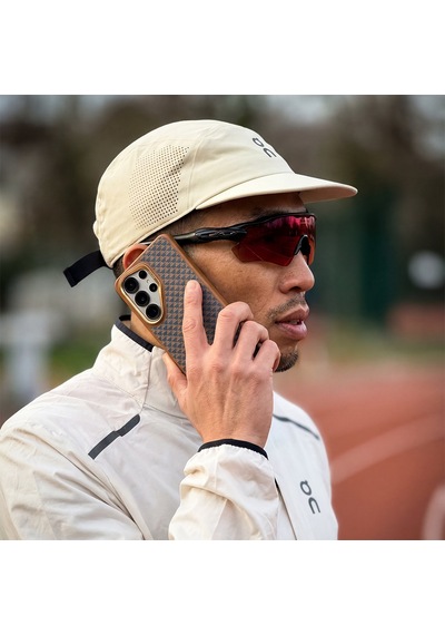 Galaxy S26 Ultra Uyumlu Kılıf M-safe Şarj Özellikli Raptic Aramid Skin Dual Serisi Kapak Gold-mavi Mavi - Gold